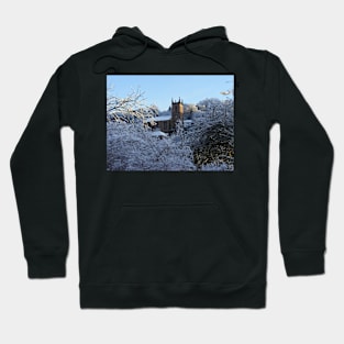 Ironbridge Church in Spring Snow Hoodie